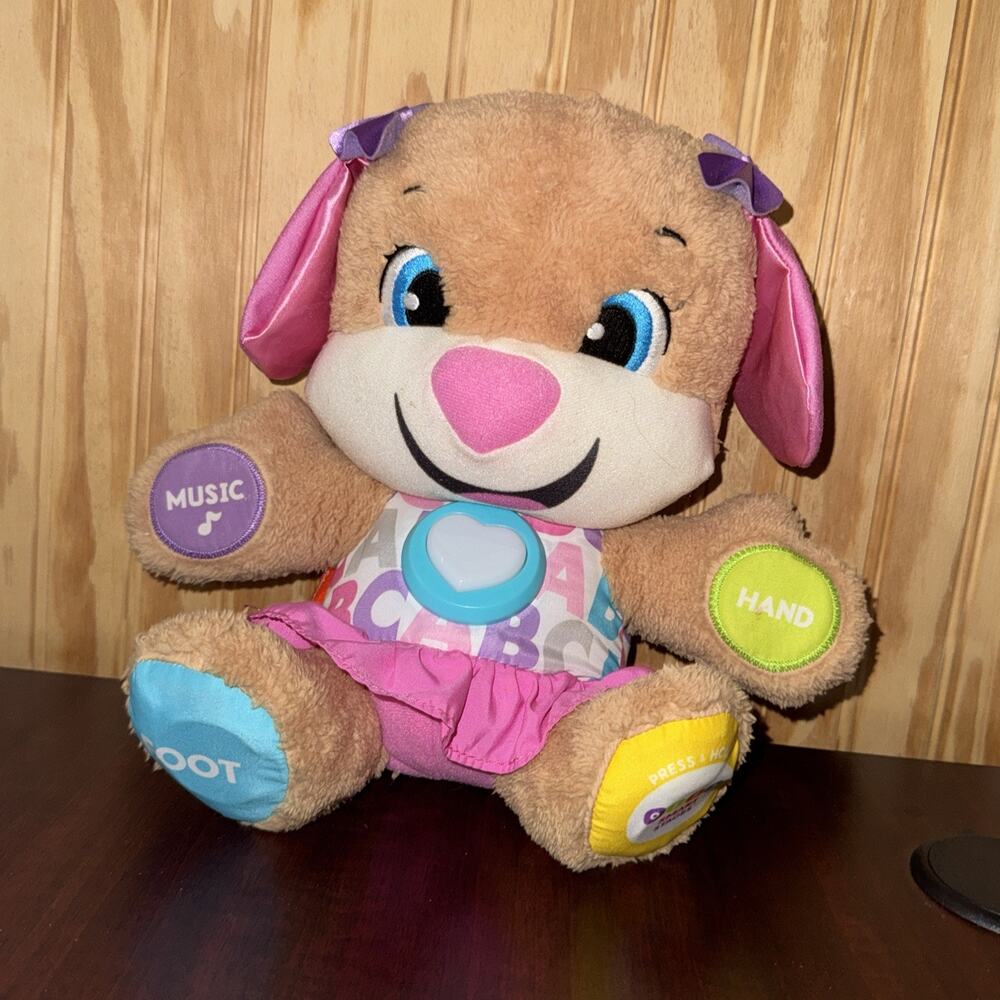 ⭐️2017 Switch Adapted Toy. Fisher-Price Laugh and Learn Smart Stages Puppy